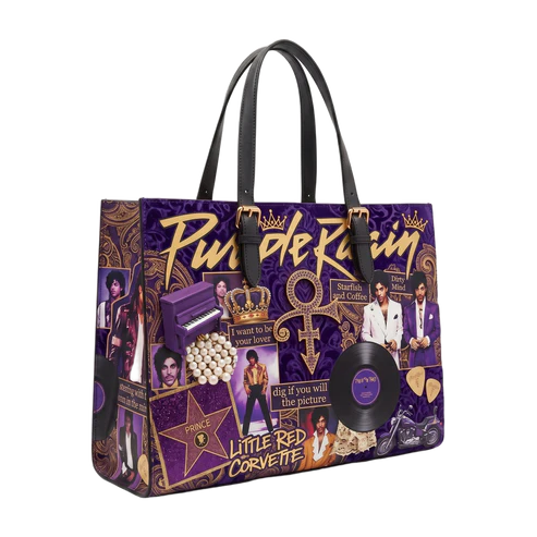 Handmade Prince Tribute Tote Bag