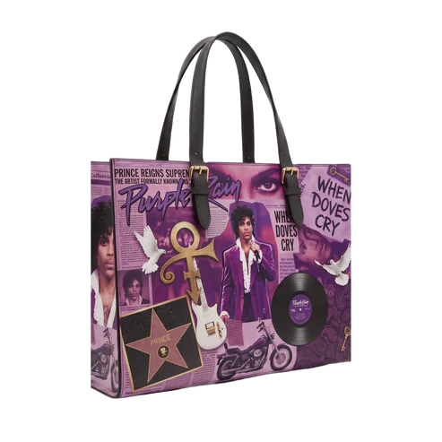 Handmade Prince Tribute Tote Bag